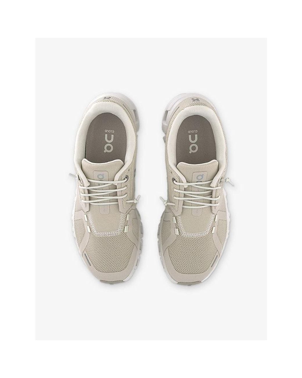 On Shoes White Cloud 6 Mesh Low-Top Trainers