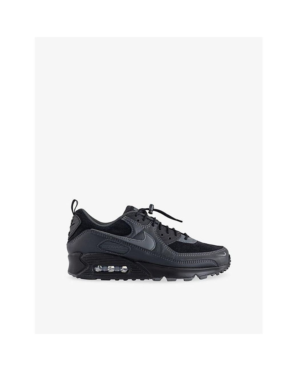 Nike Blue Air Max 90 Woven Trainers for men