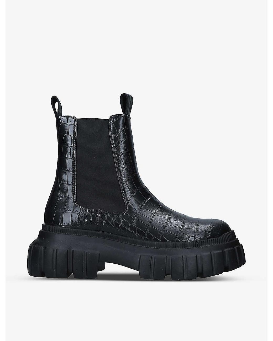 KG by Kurt Geiger Tally Croc-embossed 