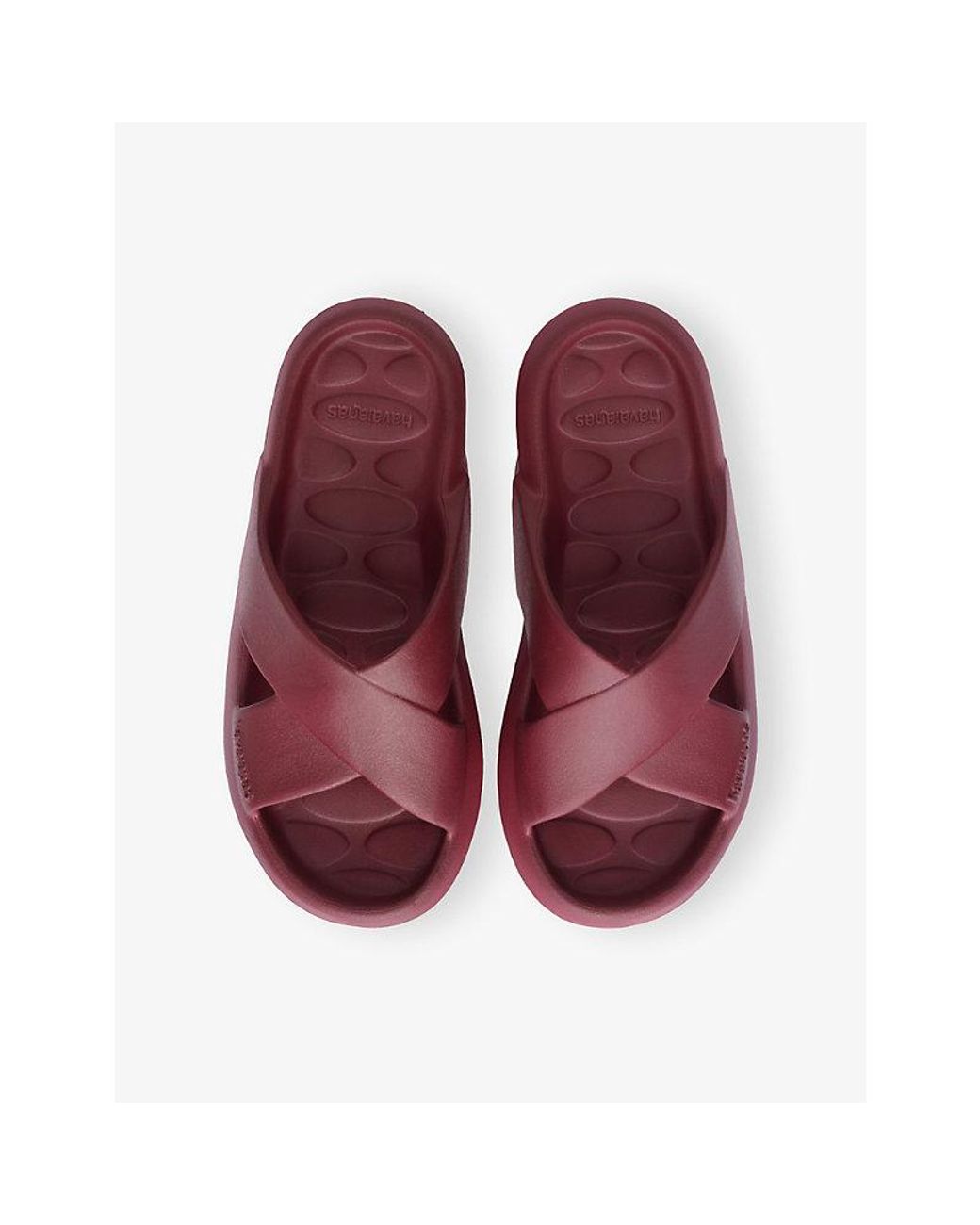 Havaianas Red Candy Pop Rubber Flip Flops