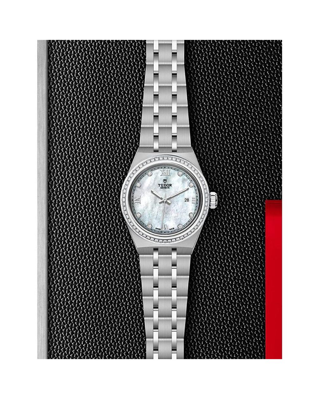 Tudor Metallic Royal Stainless-Steel Automatic Watch 28Mm for men