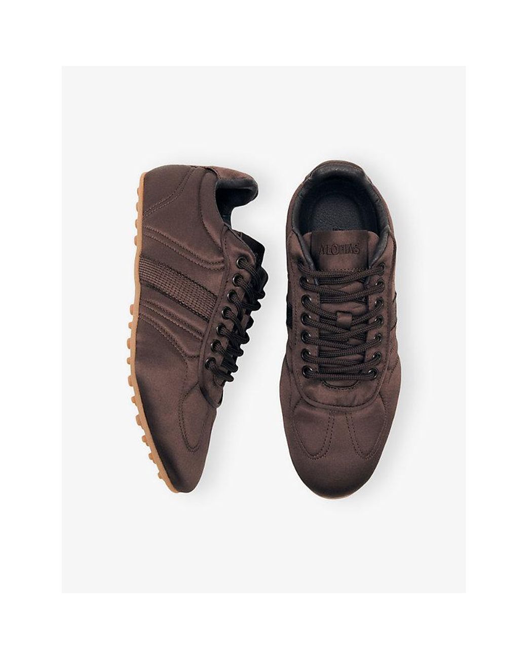Alohas Brown Tb.69 Rife Woven Trainers