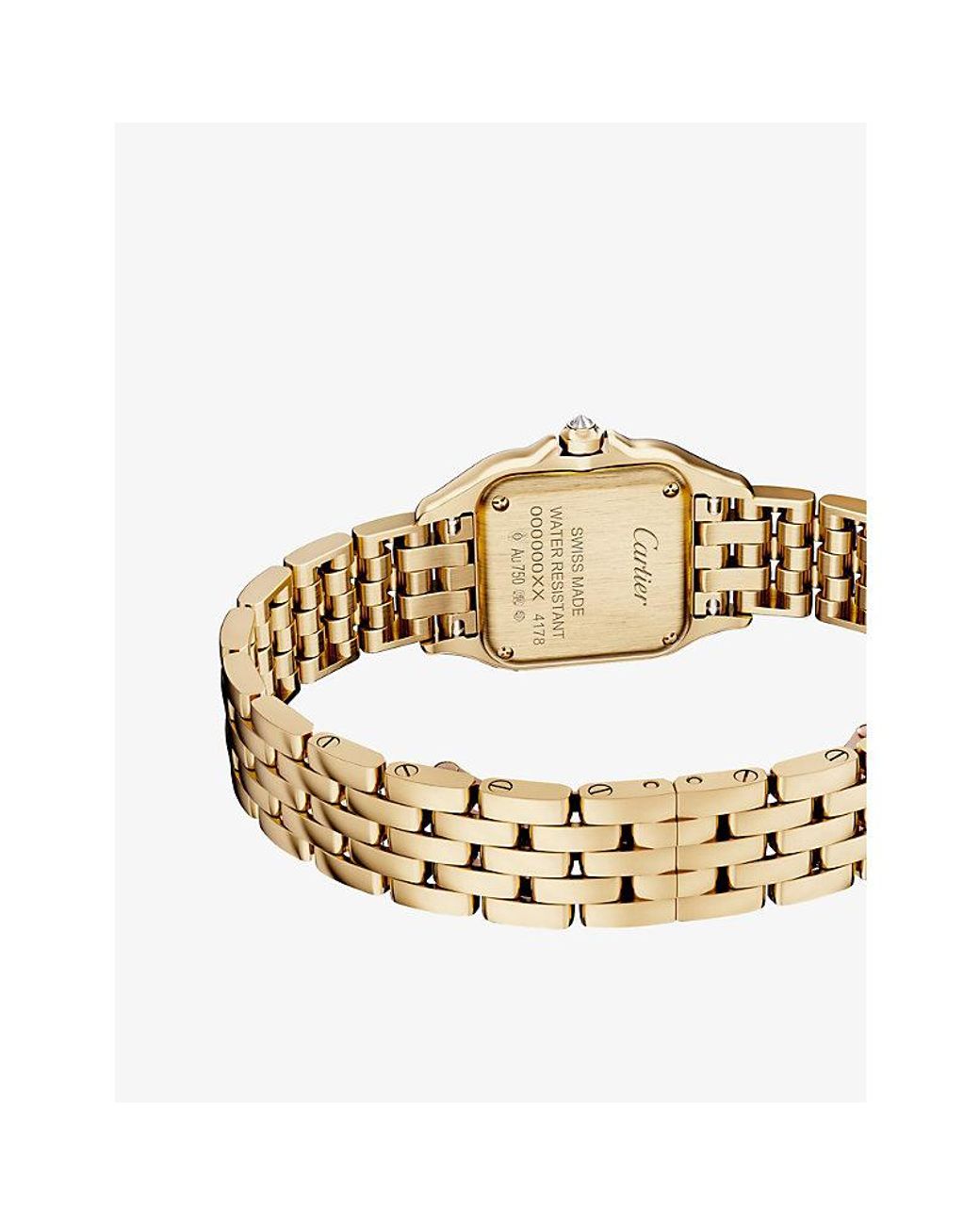 Cartier Metallic Crwjpn0086 Panthère De Small 18Ct- And Diamond Quartz Watch