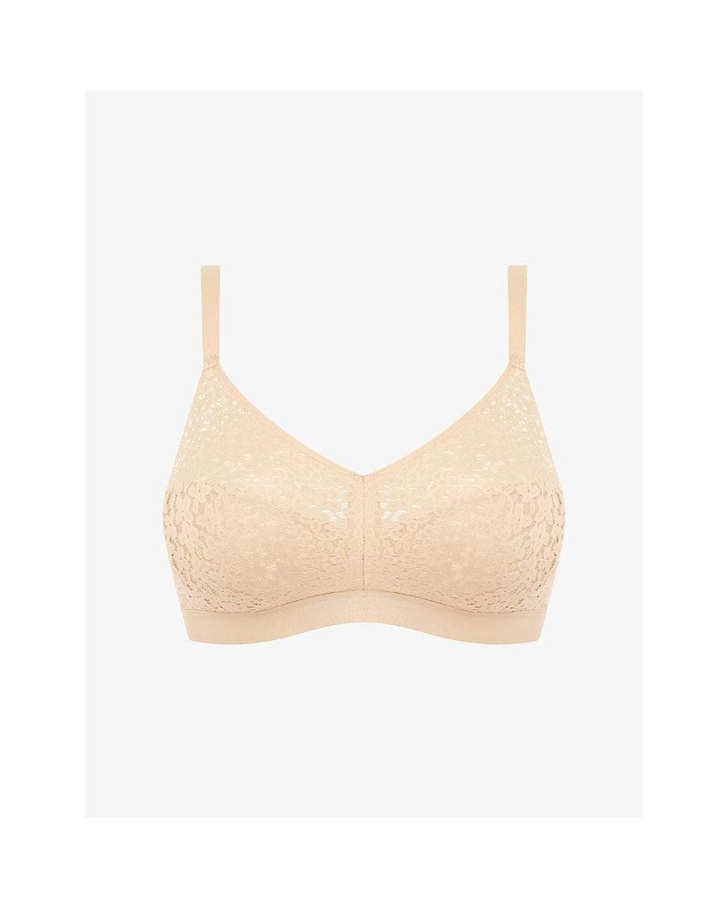 Chantelle White Norah Comfort Non-Wired Support Bra