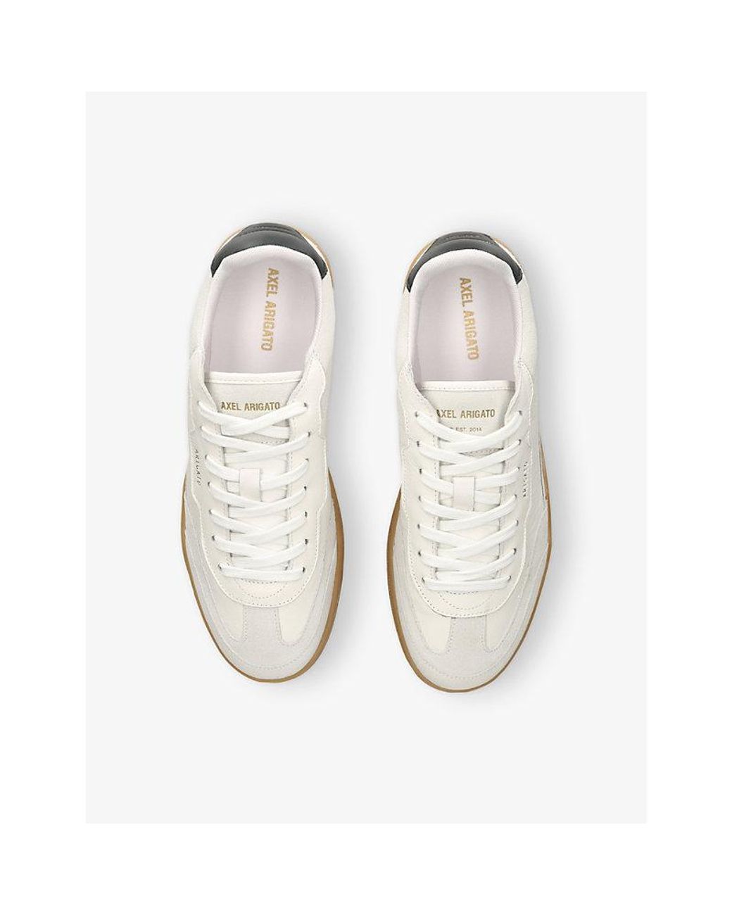 Axel Arigato White Dice T-Toe Mixed Material Sneakers for men