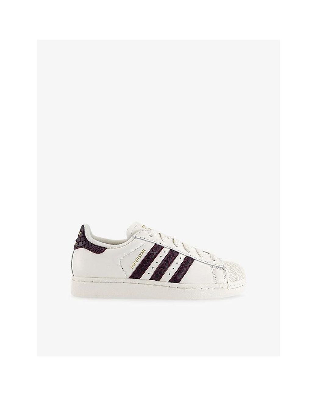 Adidas White Superstar Ii Leather Trainers