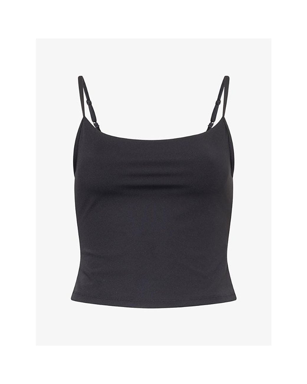WE Are Tala Blue Dayflex Scoop Neck Stretch-Woven Vest