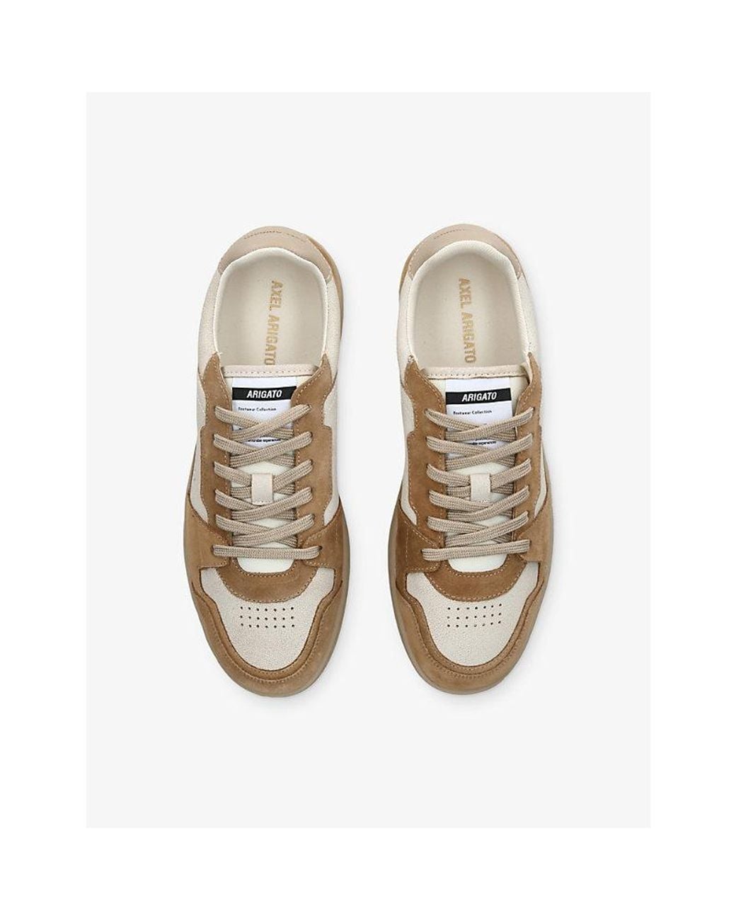 Axel Arigato Natural Dice Lo Suede Trainers for men
