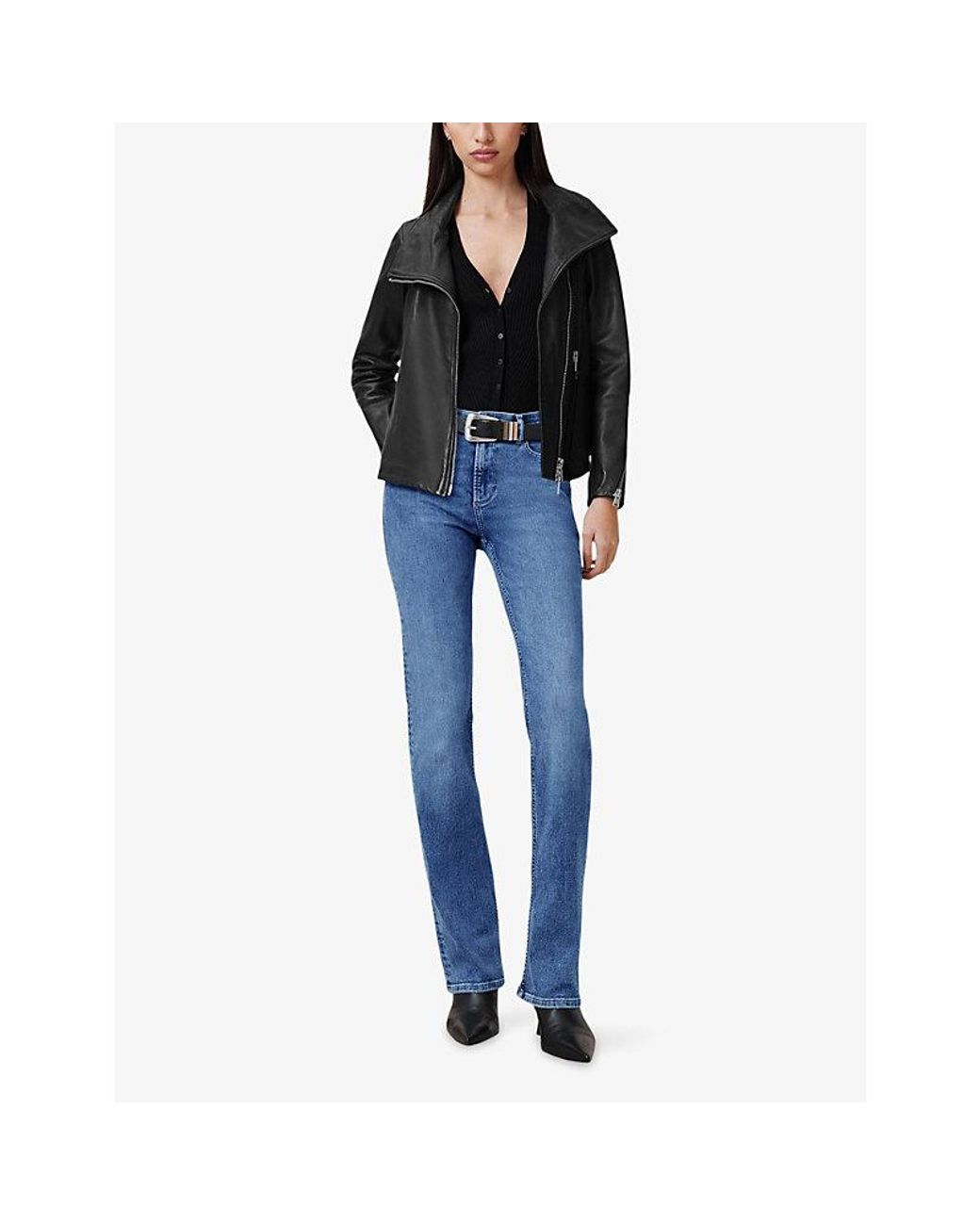 AllSaints Blue Haldan Slim-Fit Denim Jeans