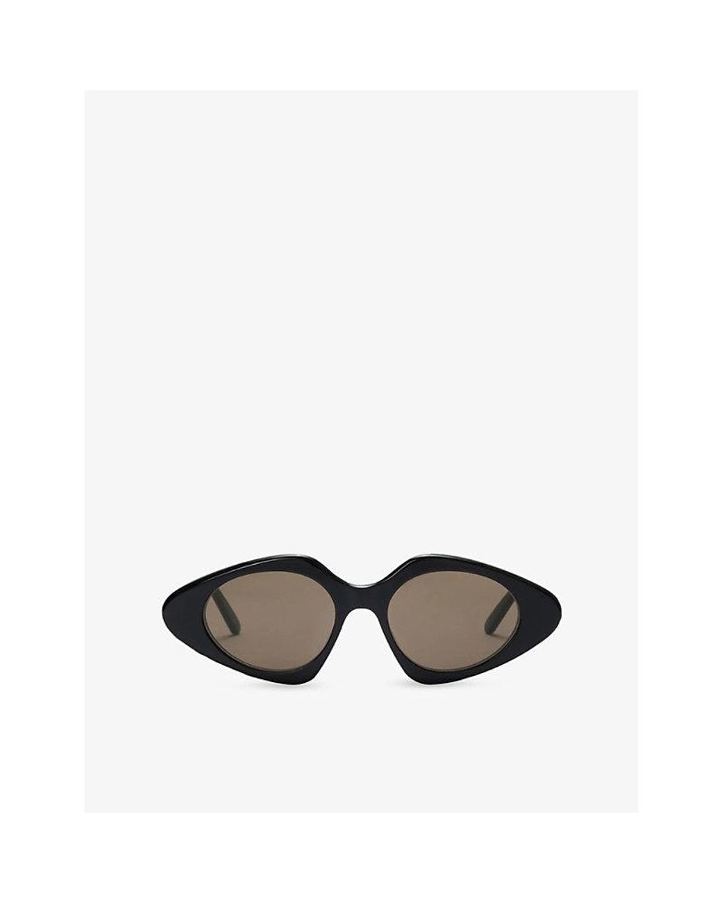 Loewe Black Triangle Slim Acetate Sunglasses
