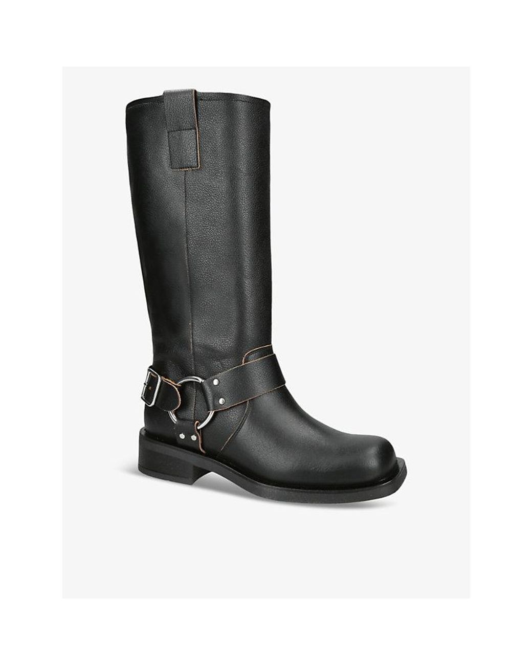 Kurt geiger black shop knee high boots