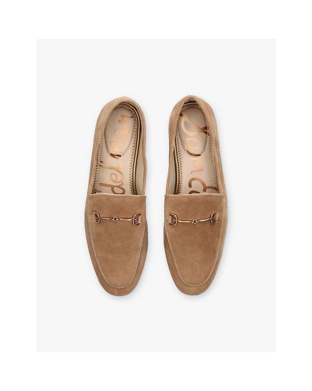 Sam Edelman Natural Loraine Leather Loafers