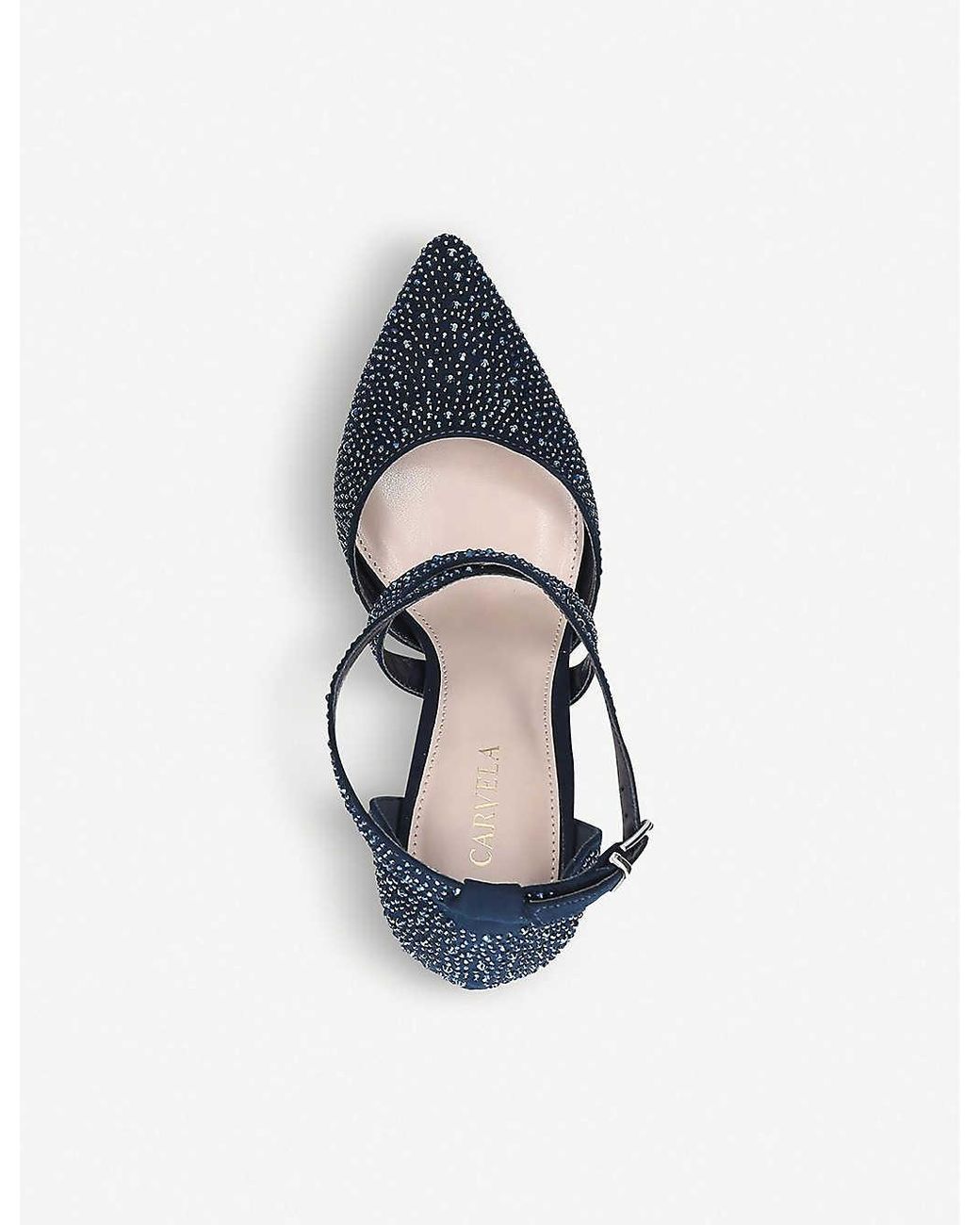carvela kross jewel navy