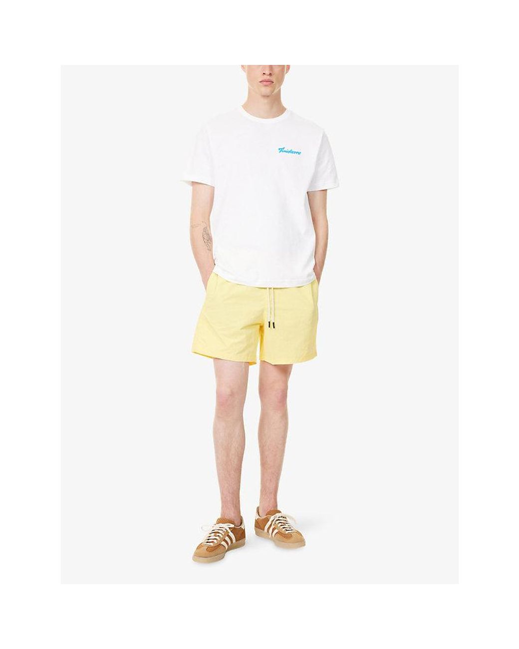 FINISTERRE White Sardine Short-Sleeve T-Shirt for men