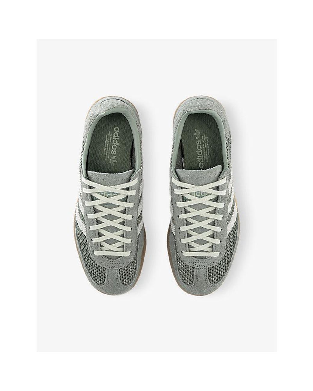 Adidas Handball Spezial Suede And Mesh Trainers Lyst UK adidas-handball-spezial-suede-and-mesh-trainers-lyst-uk