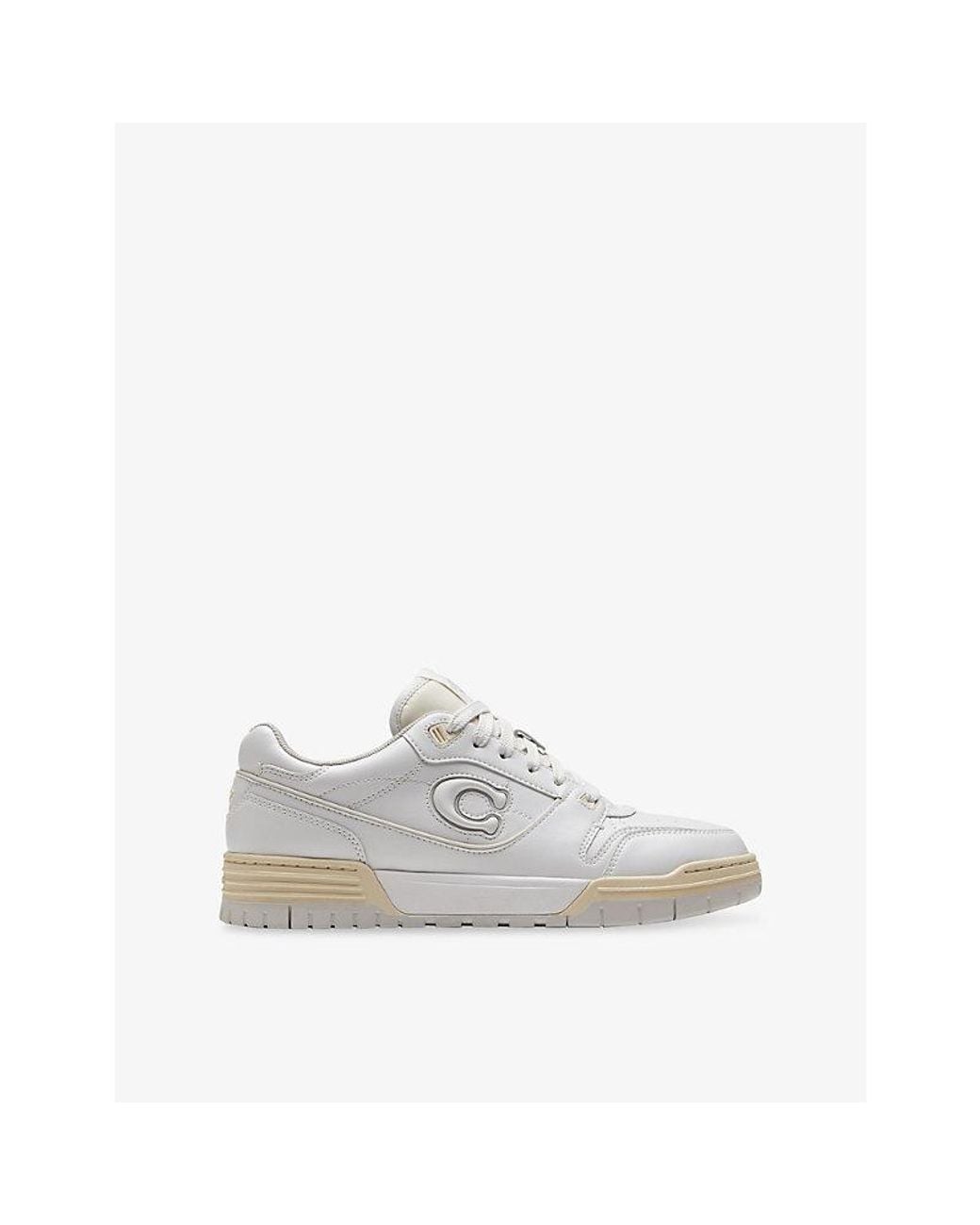 COACH White Soho Leather Trainers