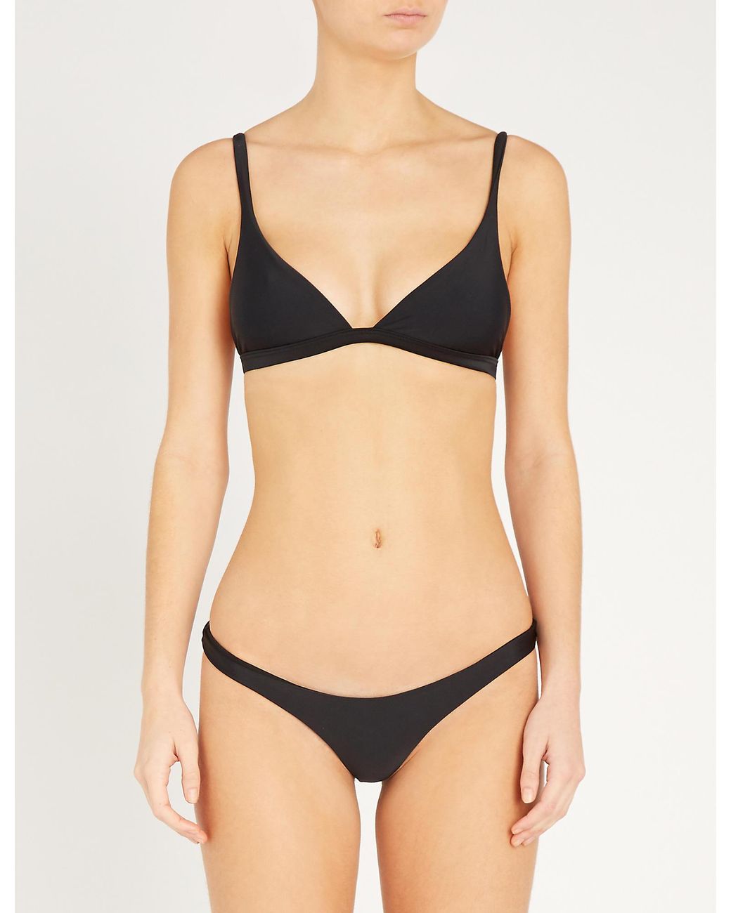 mini triangle bikini top