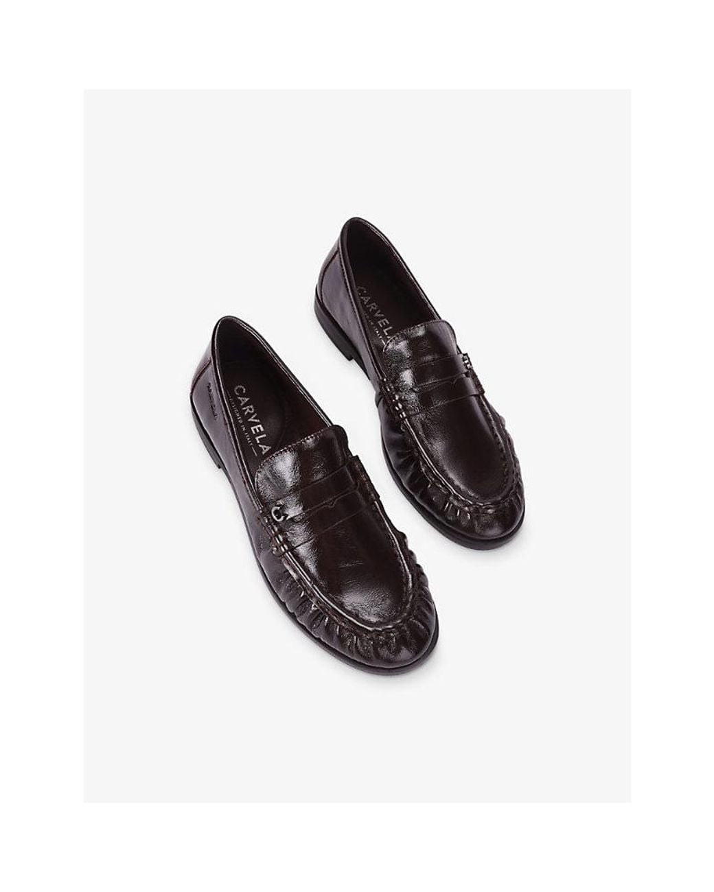 Carvela Kurt Geiger Black Barletta Leather Loafers