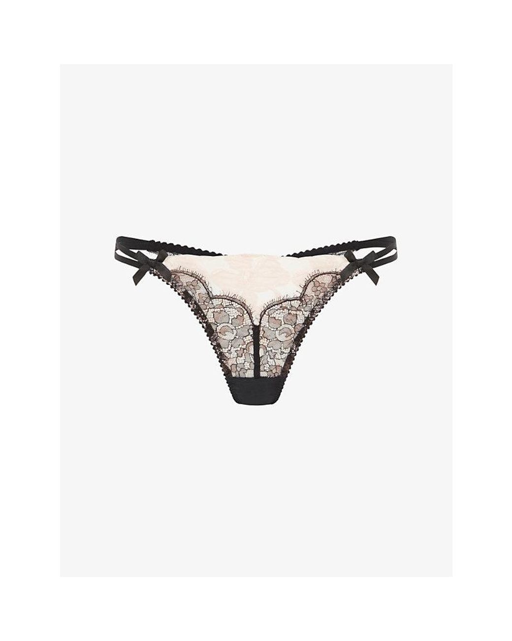 Agent Provocateur Natural Vitoria G-String Lace Thong