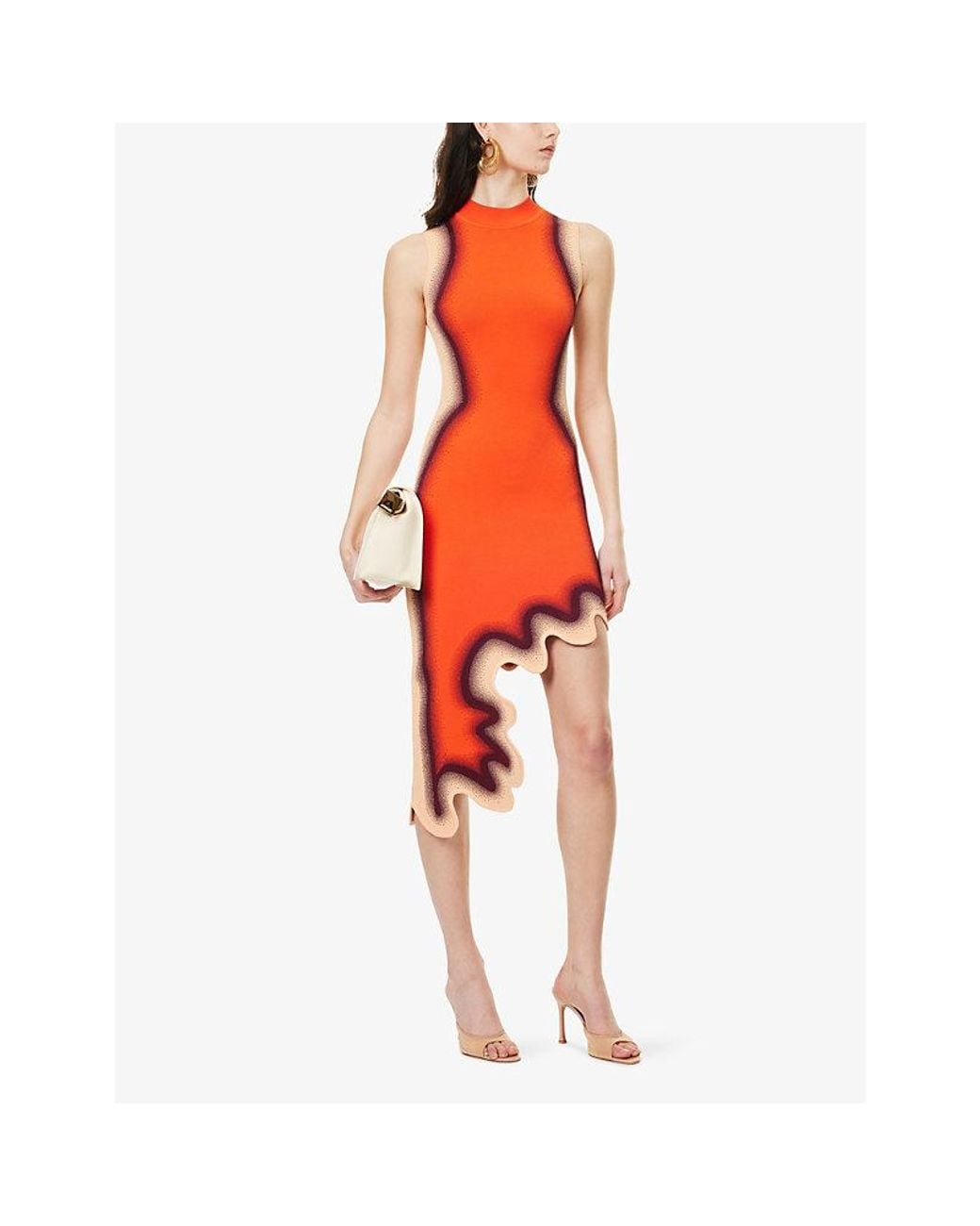 brooklyn wavy asymmetric sleeveless midi dress PH5 Brooklyn Wavy Asymmetric Sleeveless Midi Dress