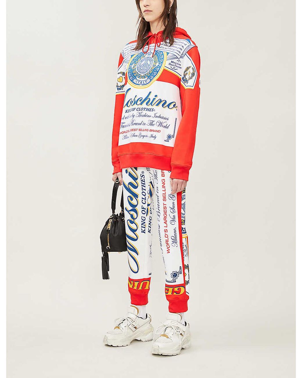 Moschino jogging bottoms deals