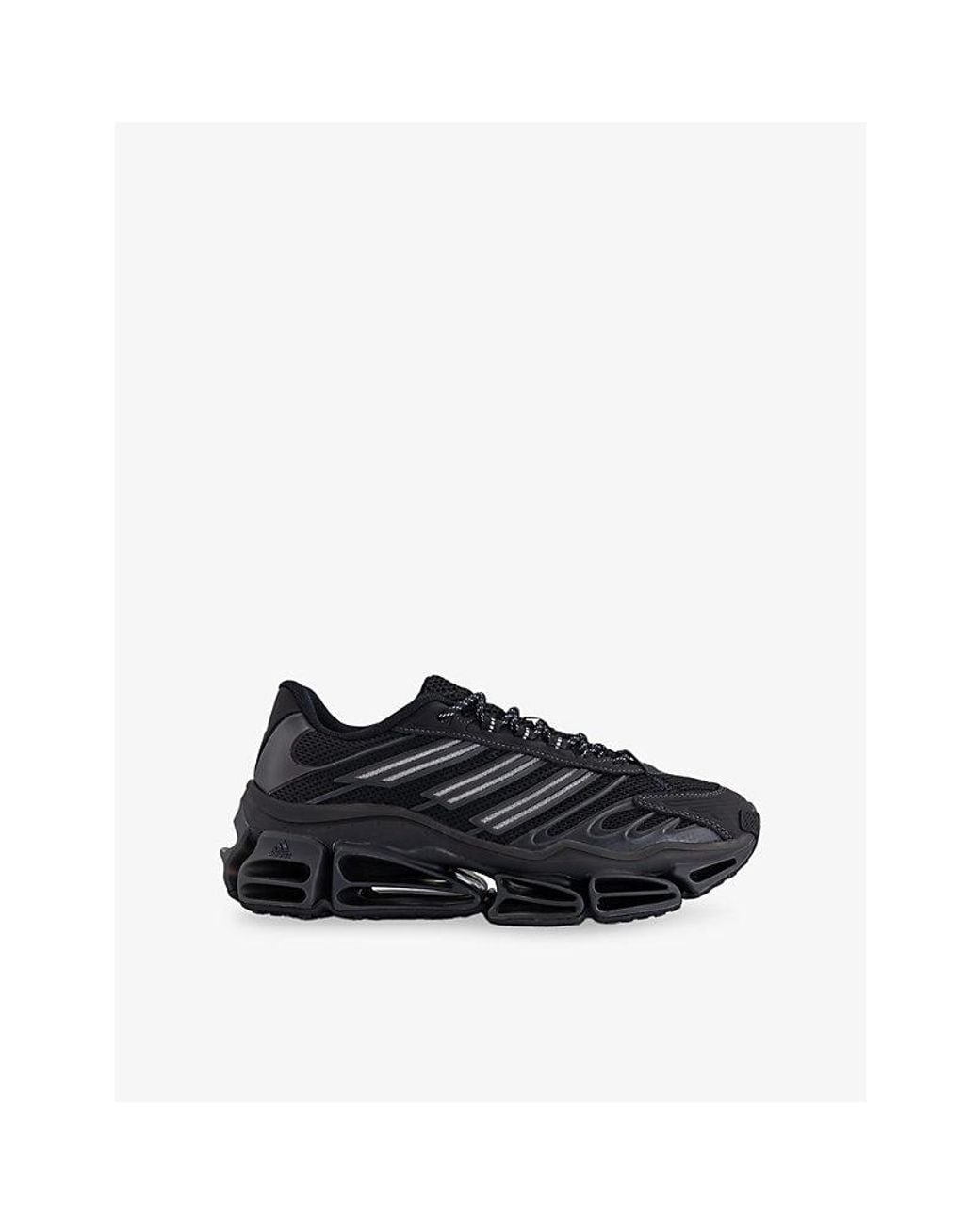 Adidas Black Megaride Ag Mesh Trainers for men
