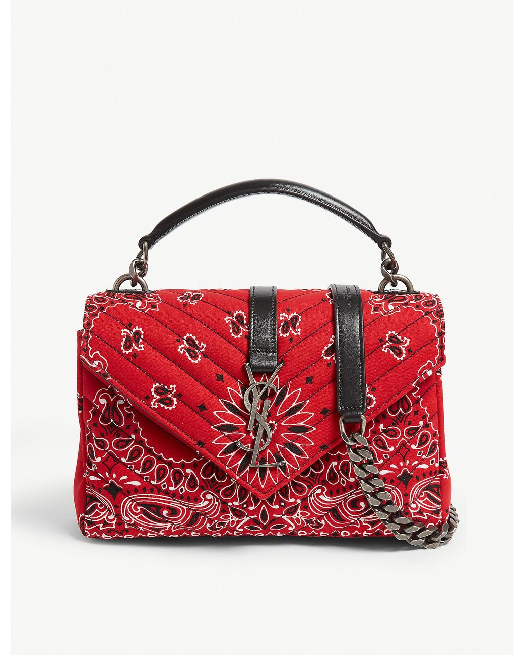 Yves Saint Laurent Medium Red College Bag