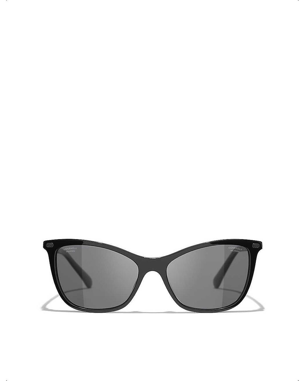 Chanel Cat Eye Sunglasses in Gray