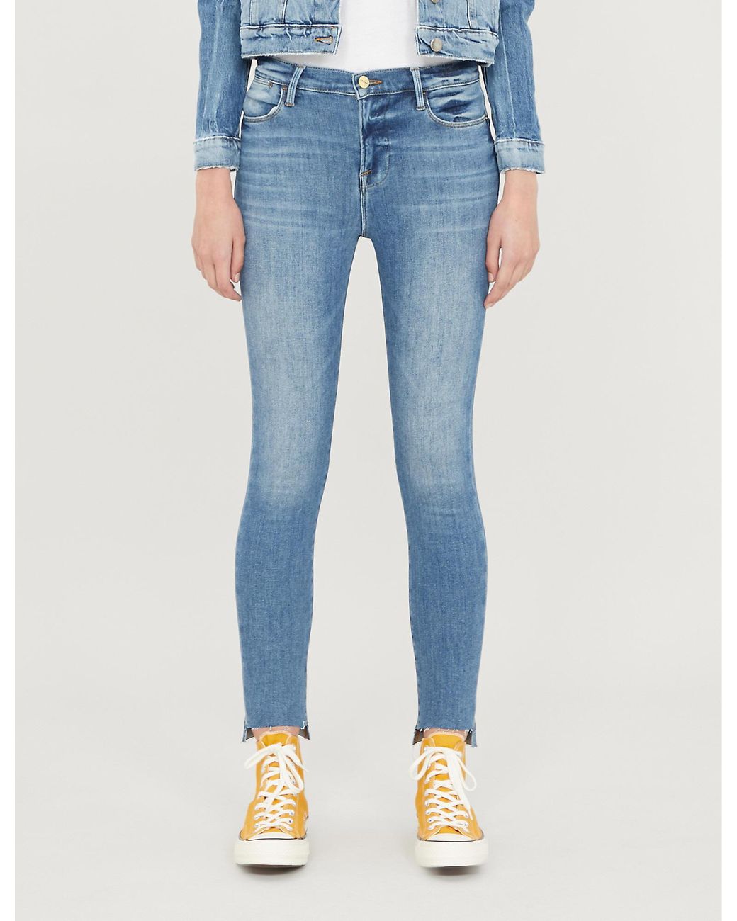 frame high rise skinny