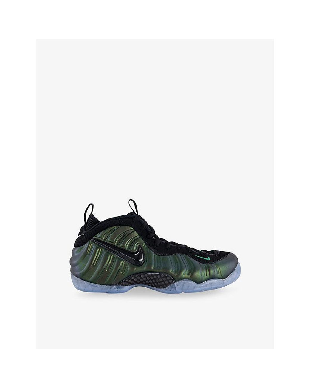 Nike Green Air Foamposite Pro Woven Trainers for men