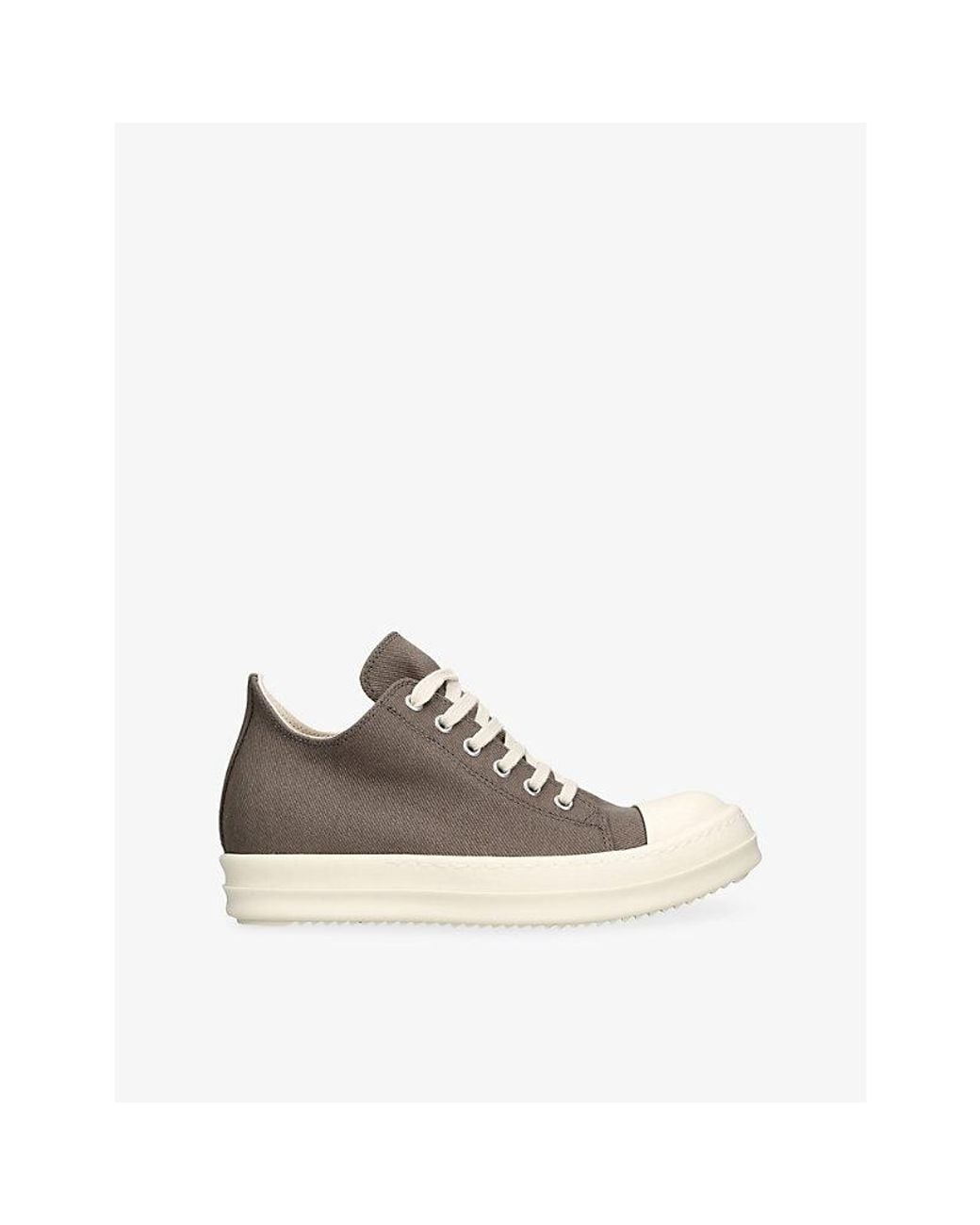 Rick Owens Multicolor Low Canvas Trainers