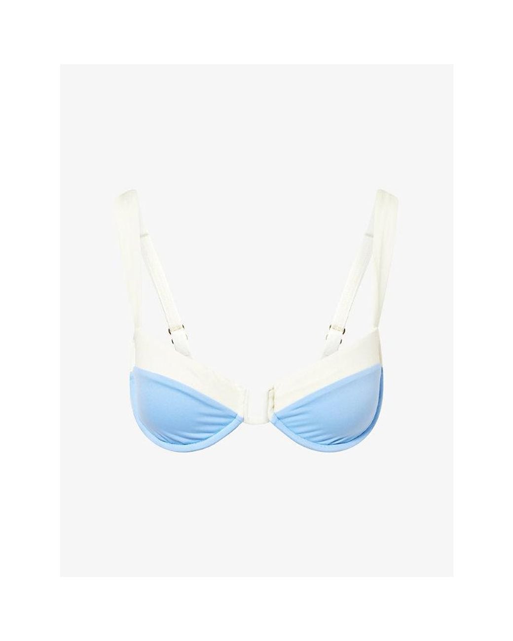 Cheap Monday Blue Cala Roja Bikini Top
