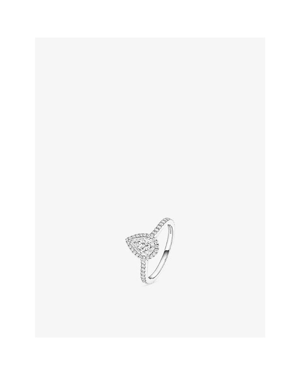 Messika White Joy 0.40Ct 18Ct And 0.75Ct Diamond Ring