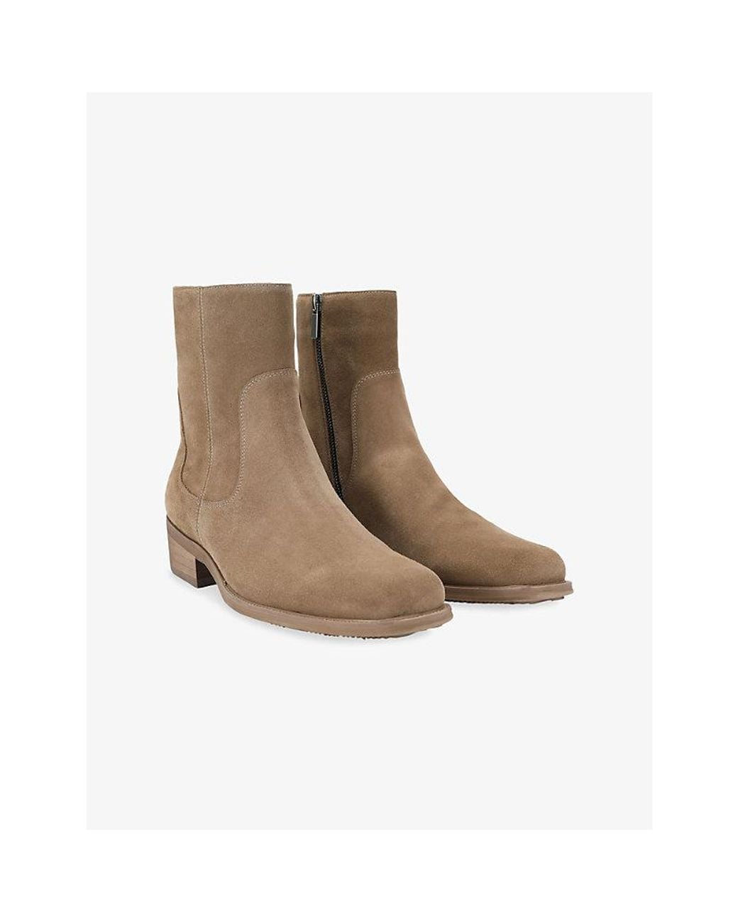 Steve Madden Brown Jasper Suede Ankle Boots for men