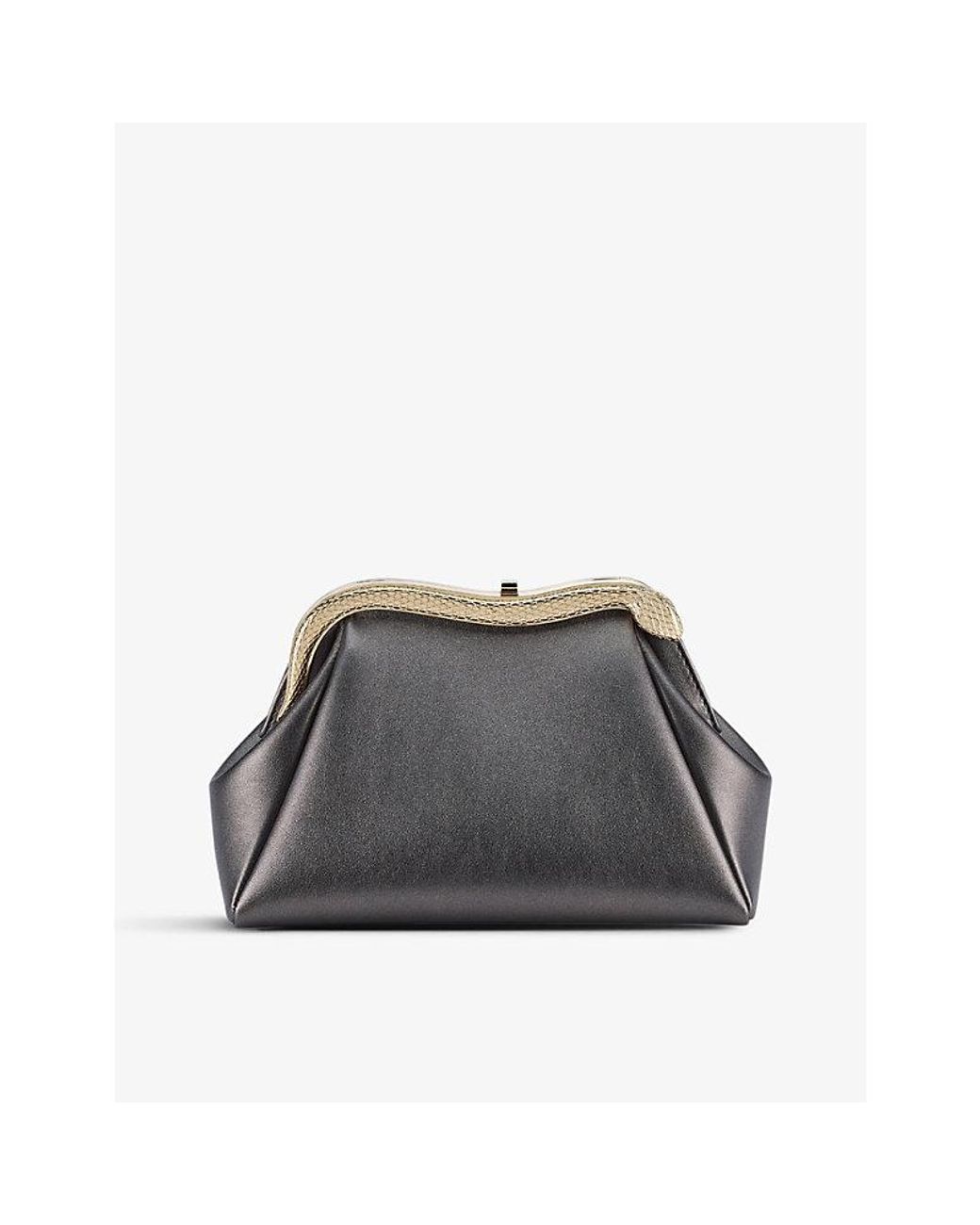 Silk clutch bag Bvlgari Black in Silk - 30380566