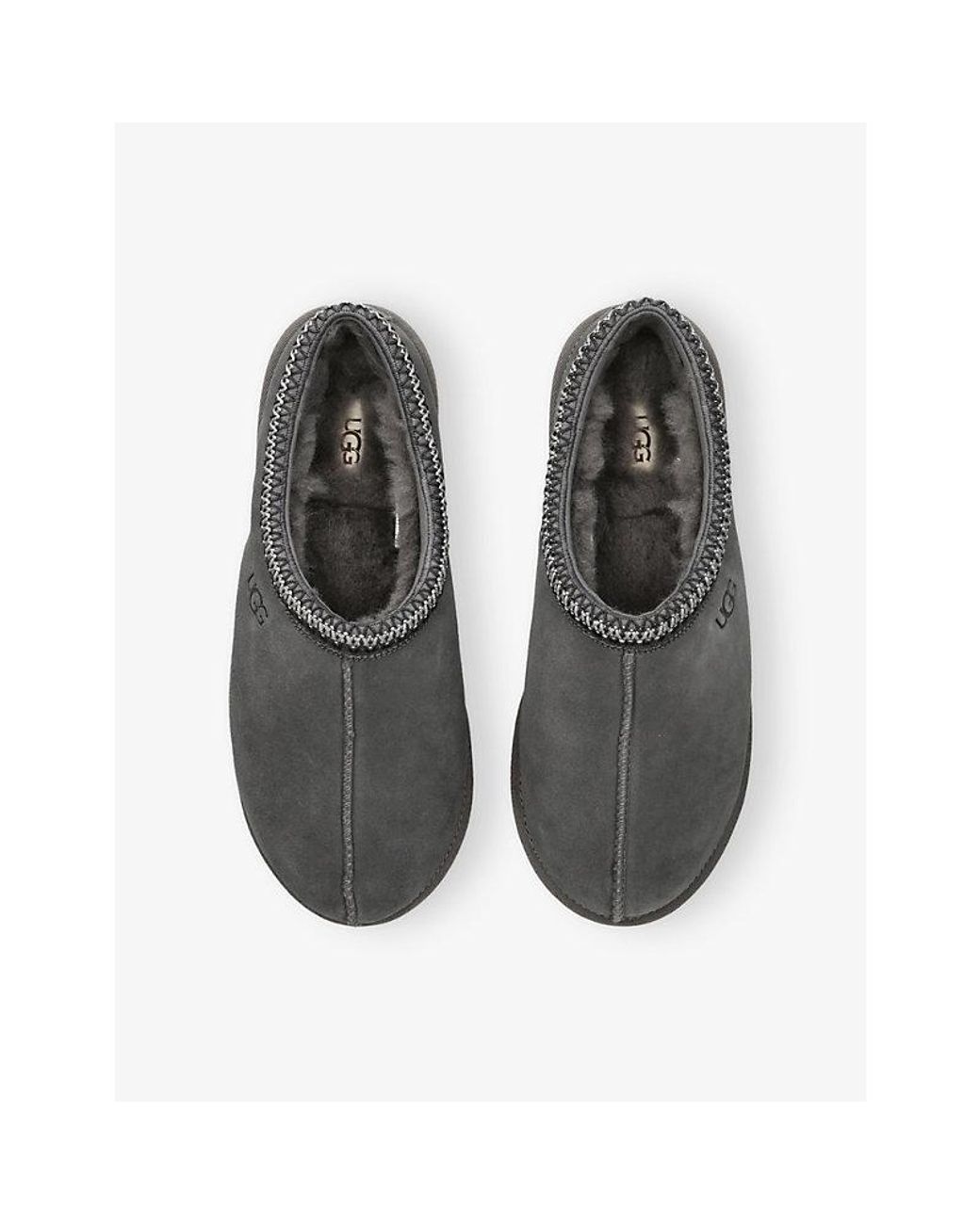Ugg Gray Tasman Ii Suede Slippers for men