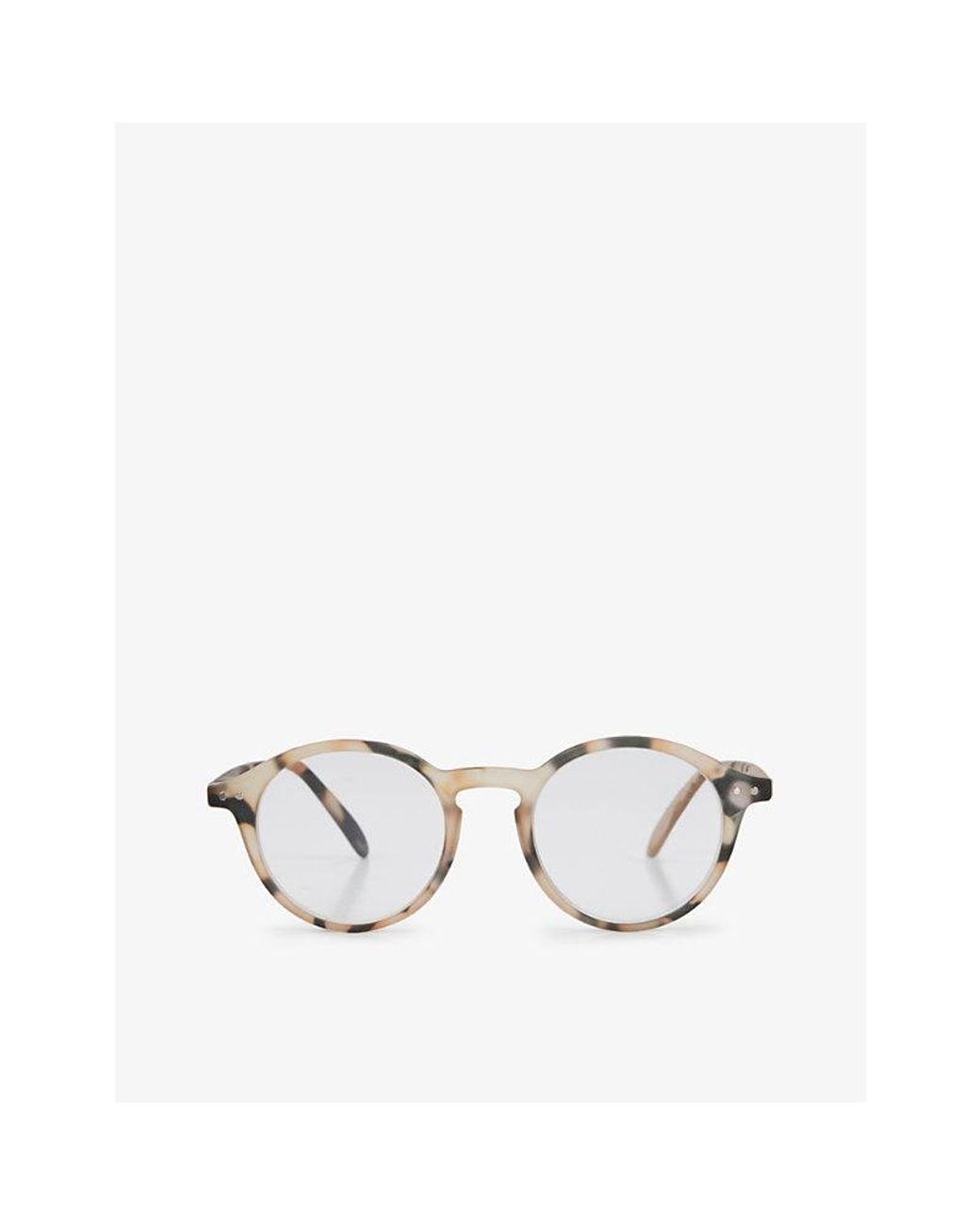 Izipizi Metallic #D Round-Framed Reading Glasses