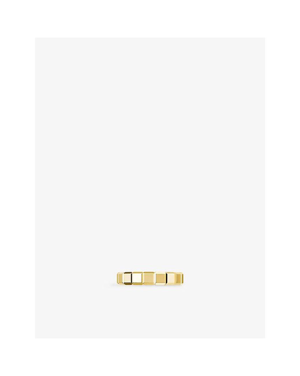 Chopard Metallic Ice Cube Pure 18-Carat- Ring