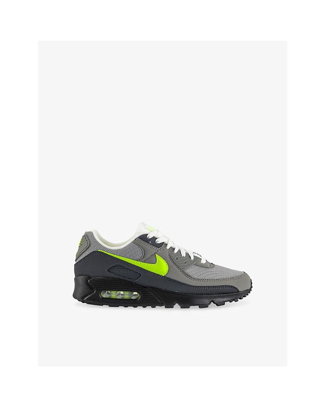 Nike Green Air Max 90 Woven Trainers for men