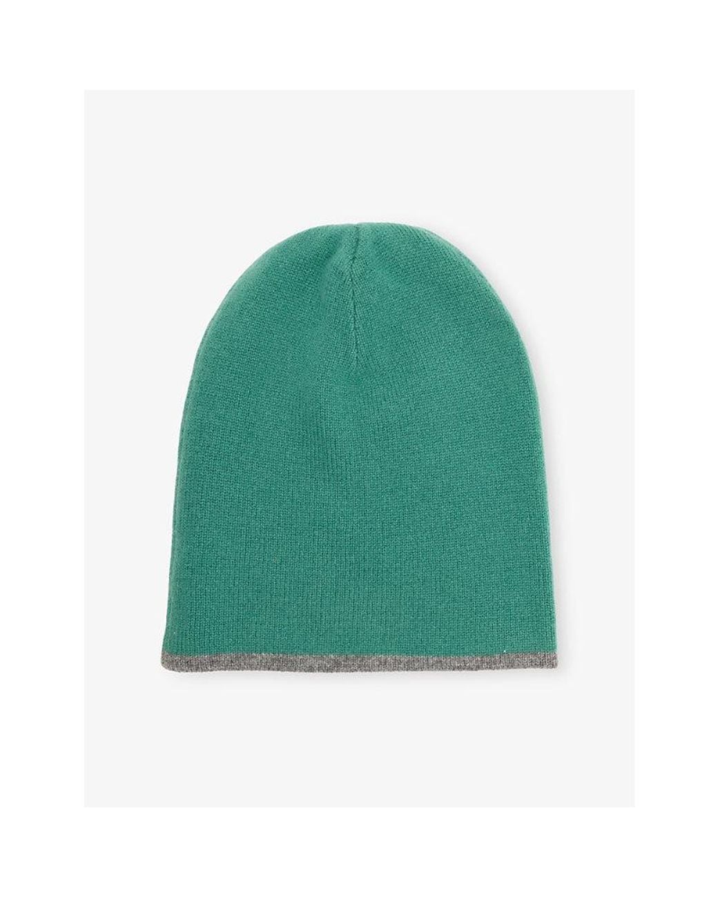 Frankie Shop Green Inko Cashmere Beanie