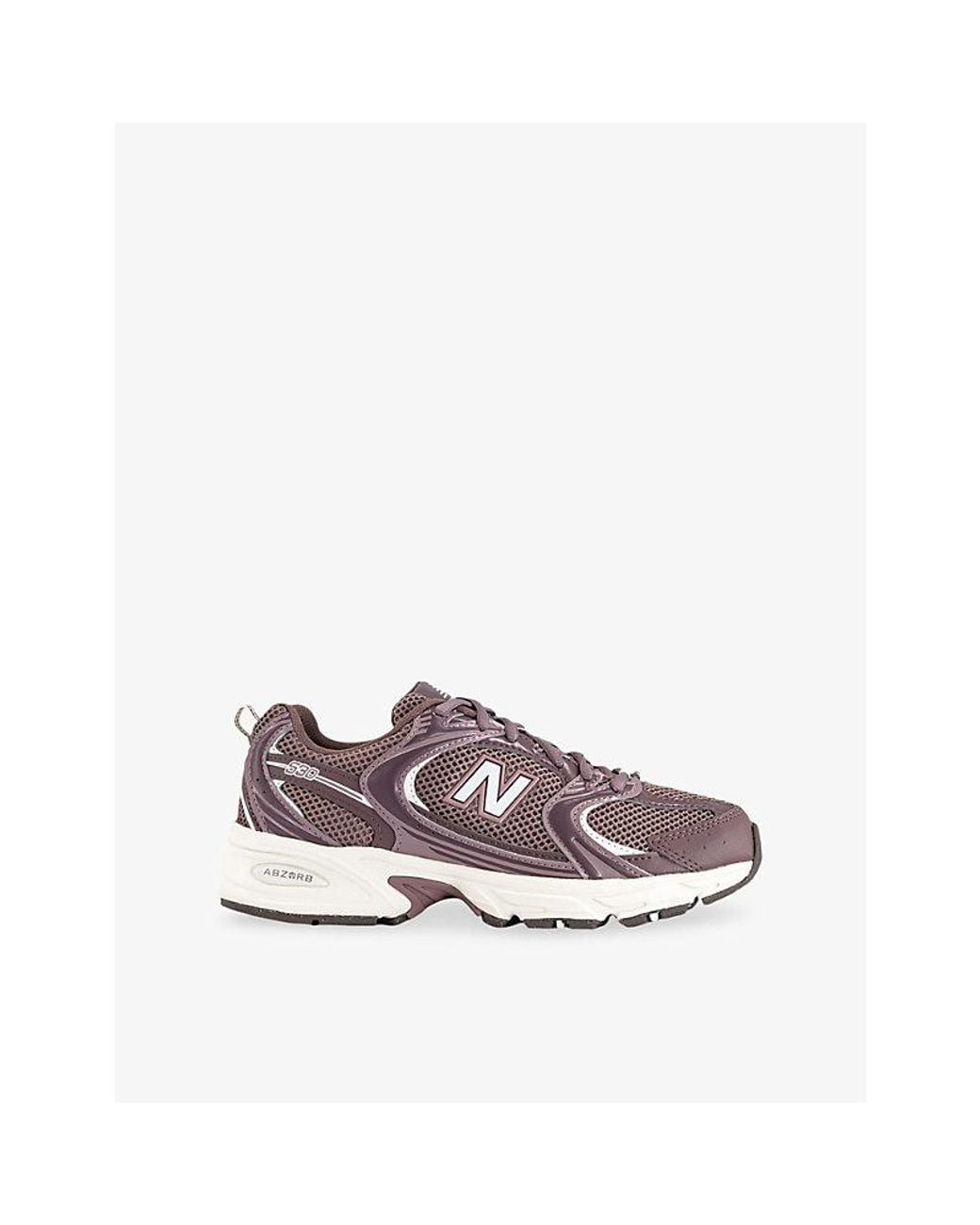 New Balance Multicolor Mr530 Leather And Mesh Trainers