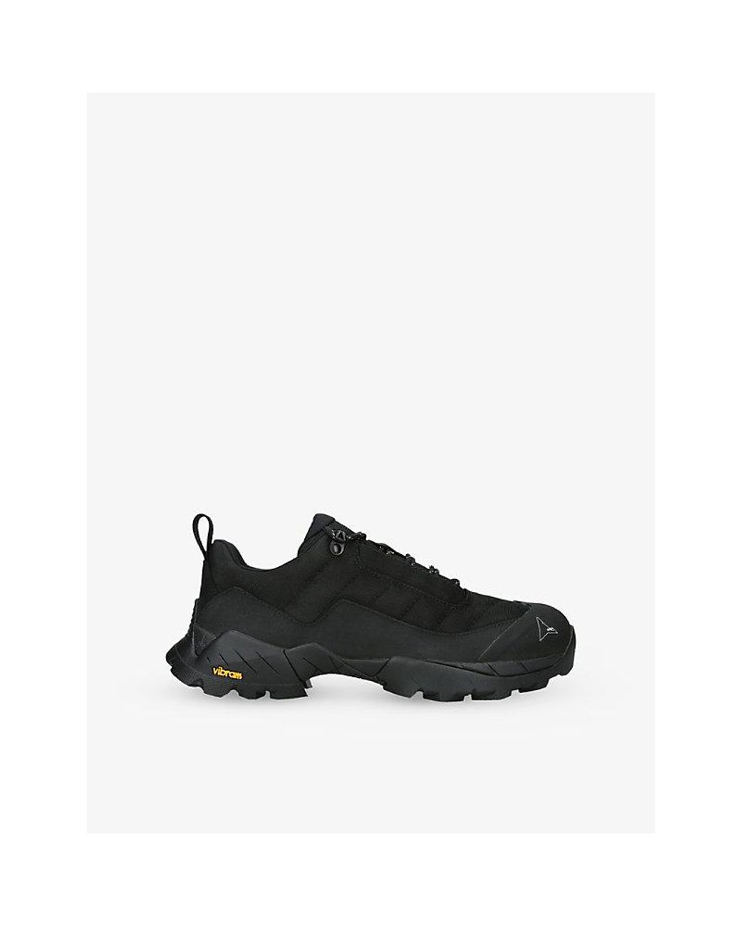 Roa Black Katharina Woven Trainers for men
