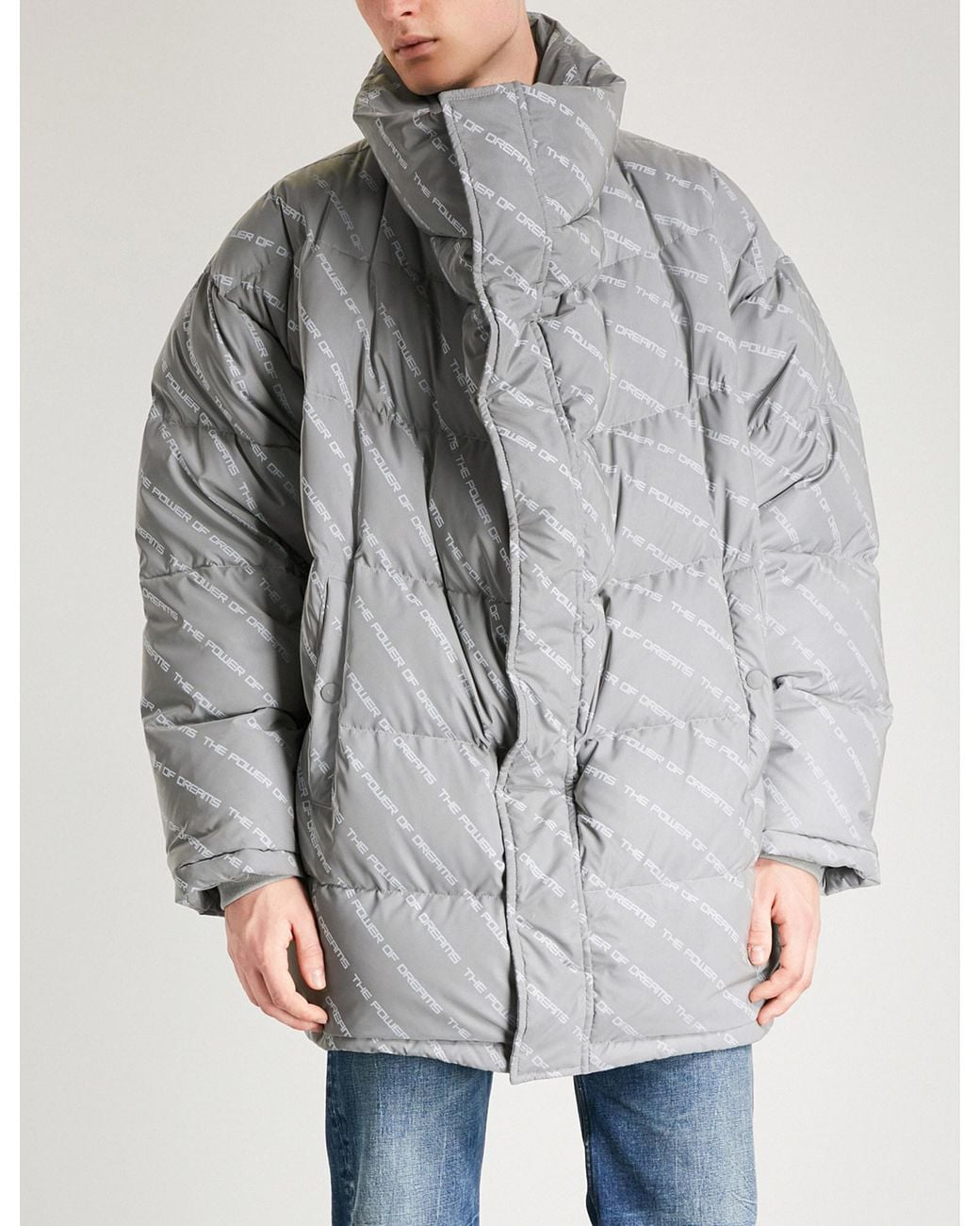 balenciaga reflective jacket