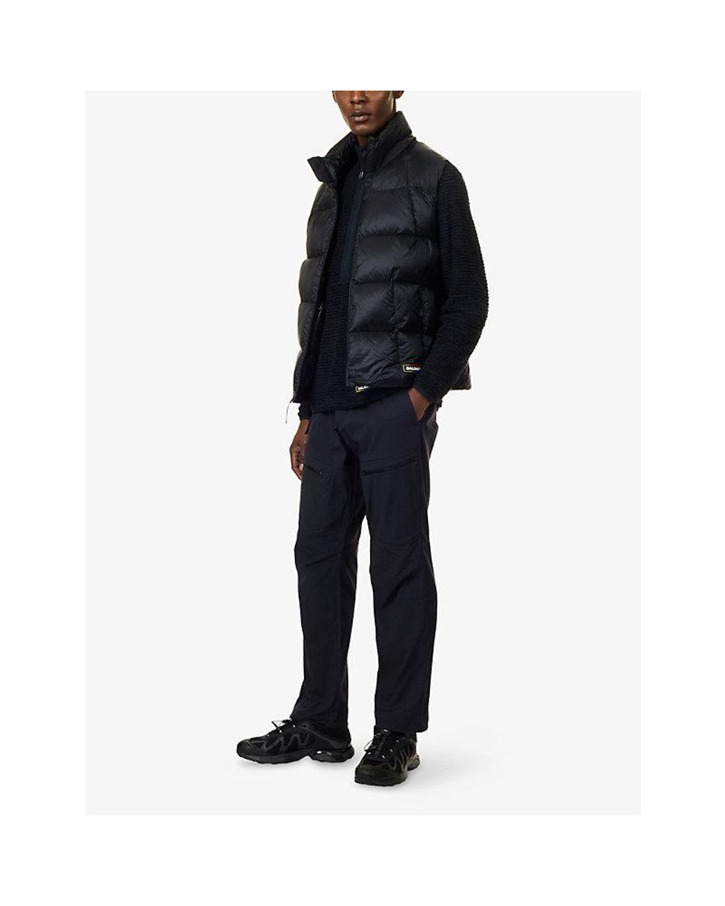 Salomon Blue Outerpath Utility Woven Trousers for men