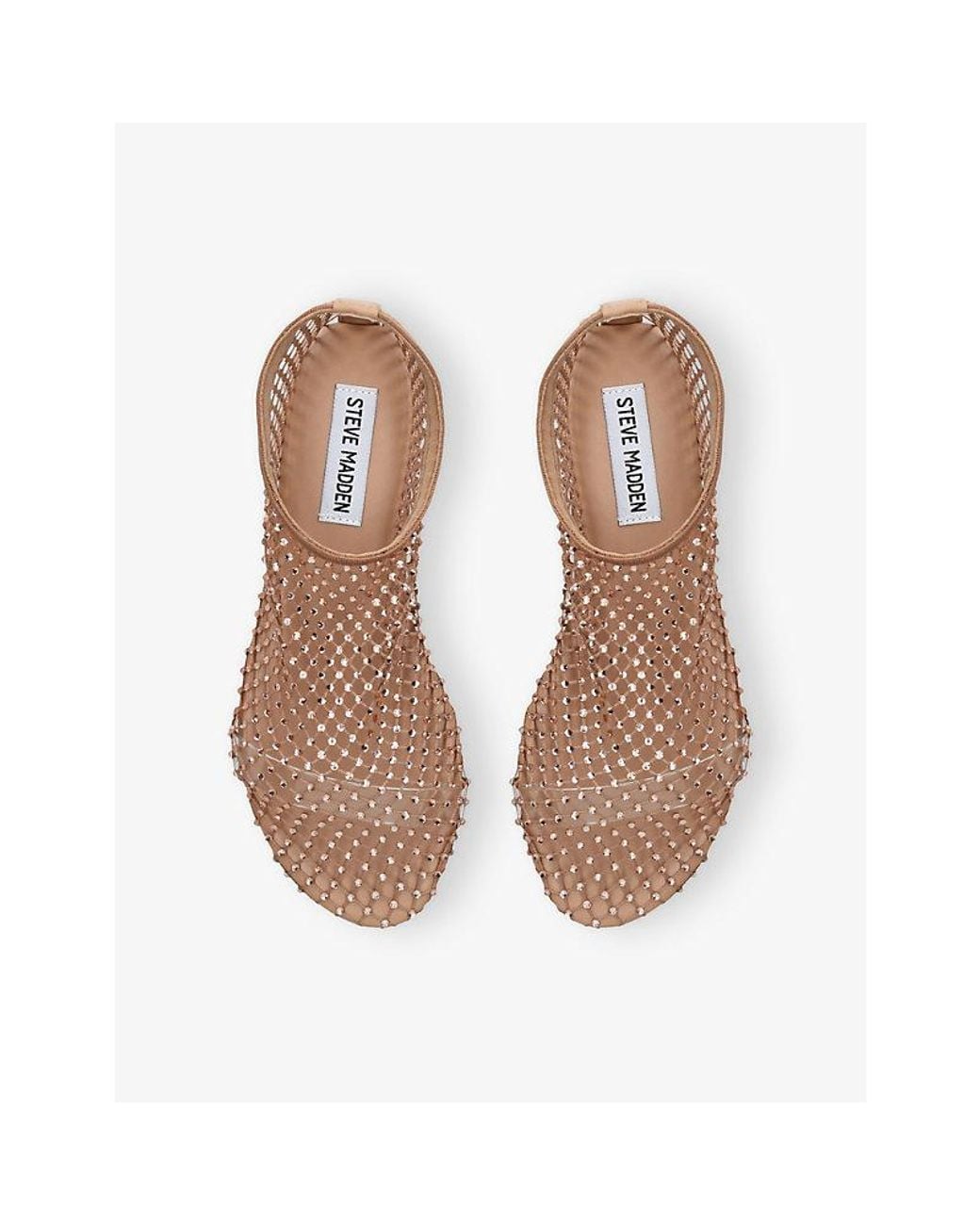 Steve Madden Pink Mino Mesh Flats