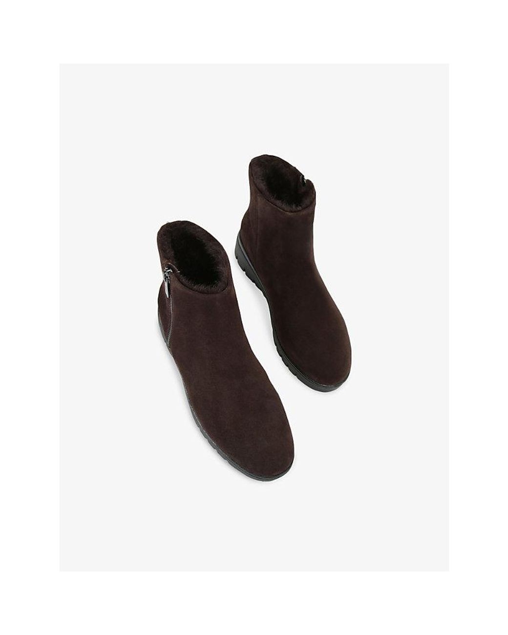 Carvela Kurt Geiger Black Bello Suede Ankle Boots