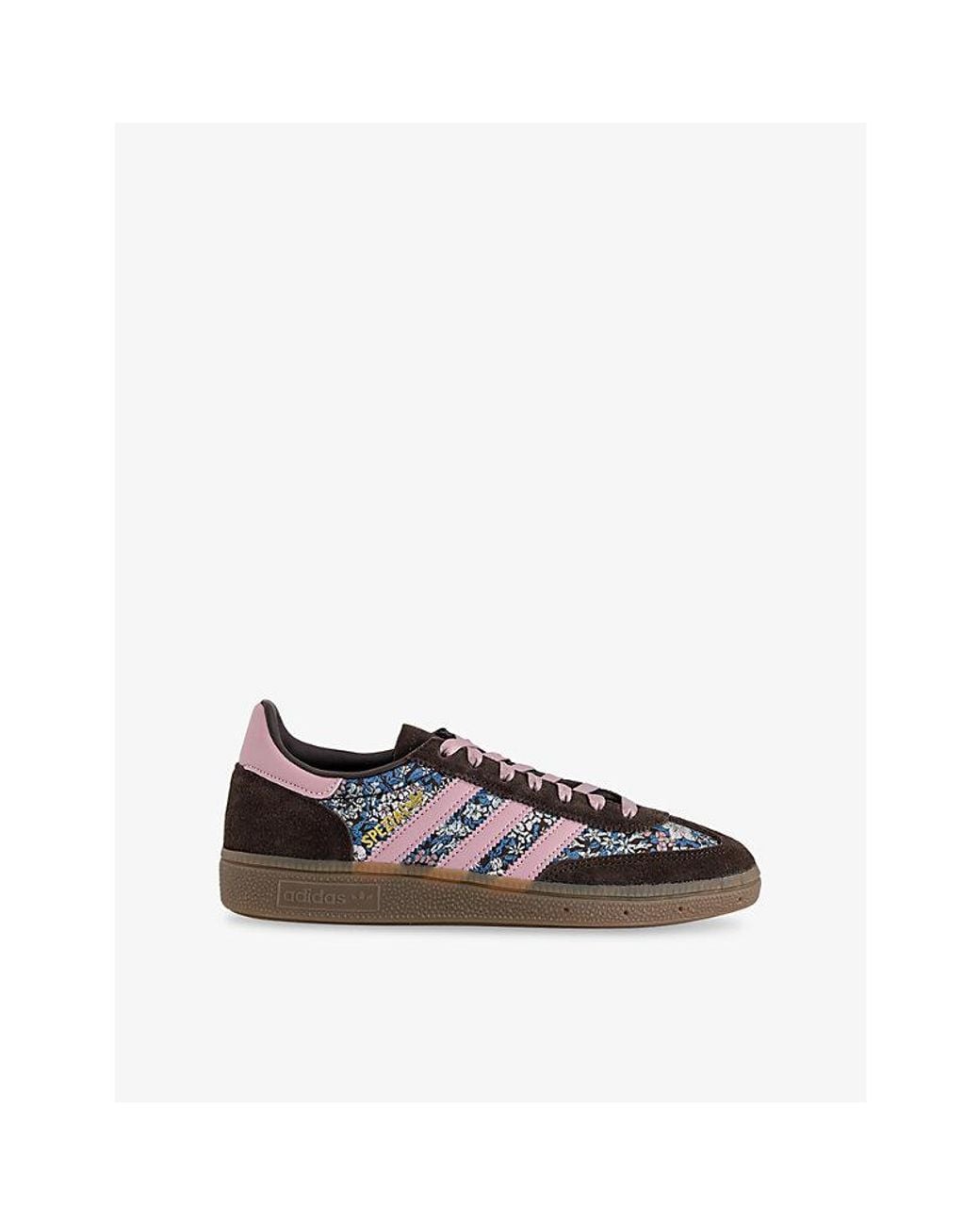 Adidas Multicolor Handball Spezial Suede And Woven Trainers
