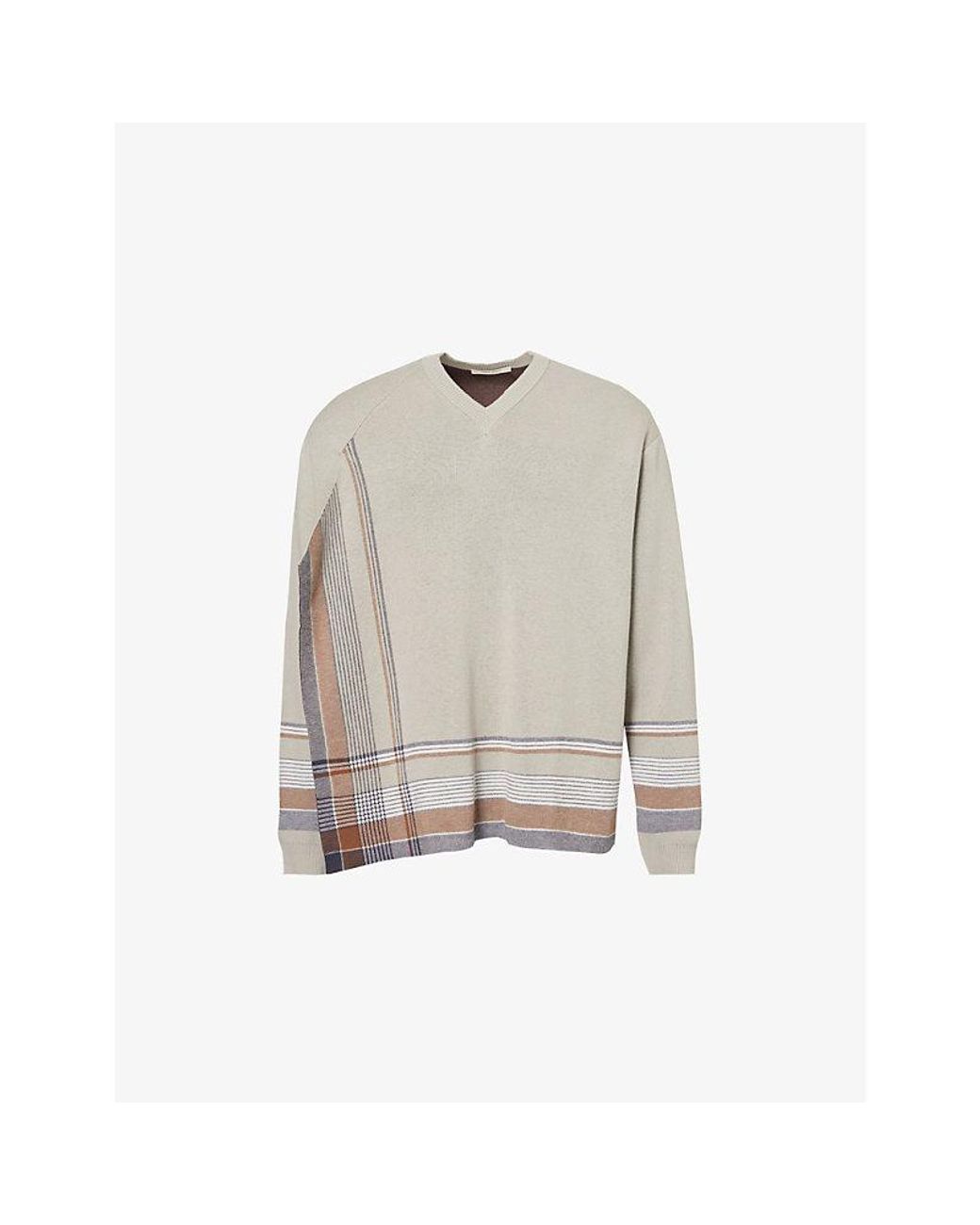 V Neck Craig Green Sweater Craig Green Handkerchief V-Neck Cotton