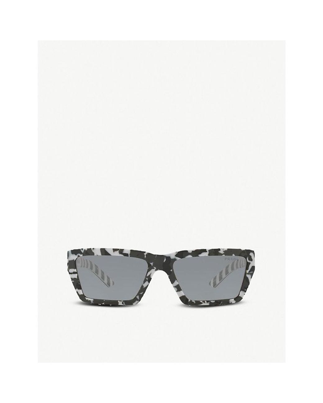 Prada Pr 04vs 57 Disguise Sunglasses in Grey | Lyst Australia