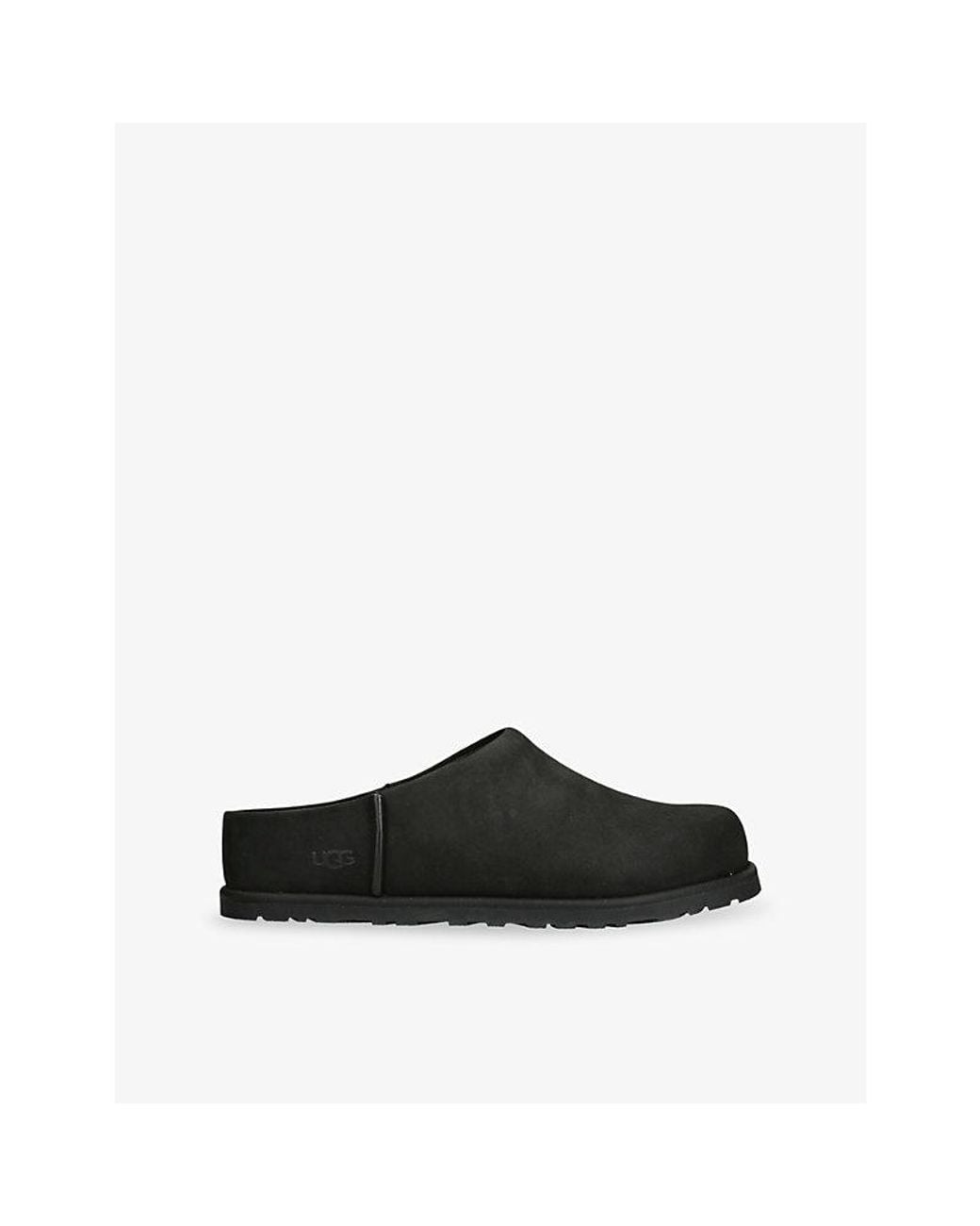 Ugg Black Otzo Suede Clogs